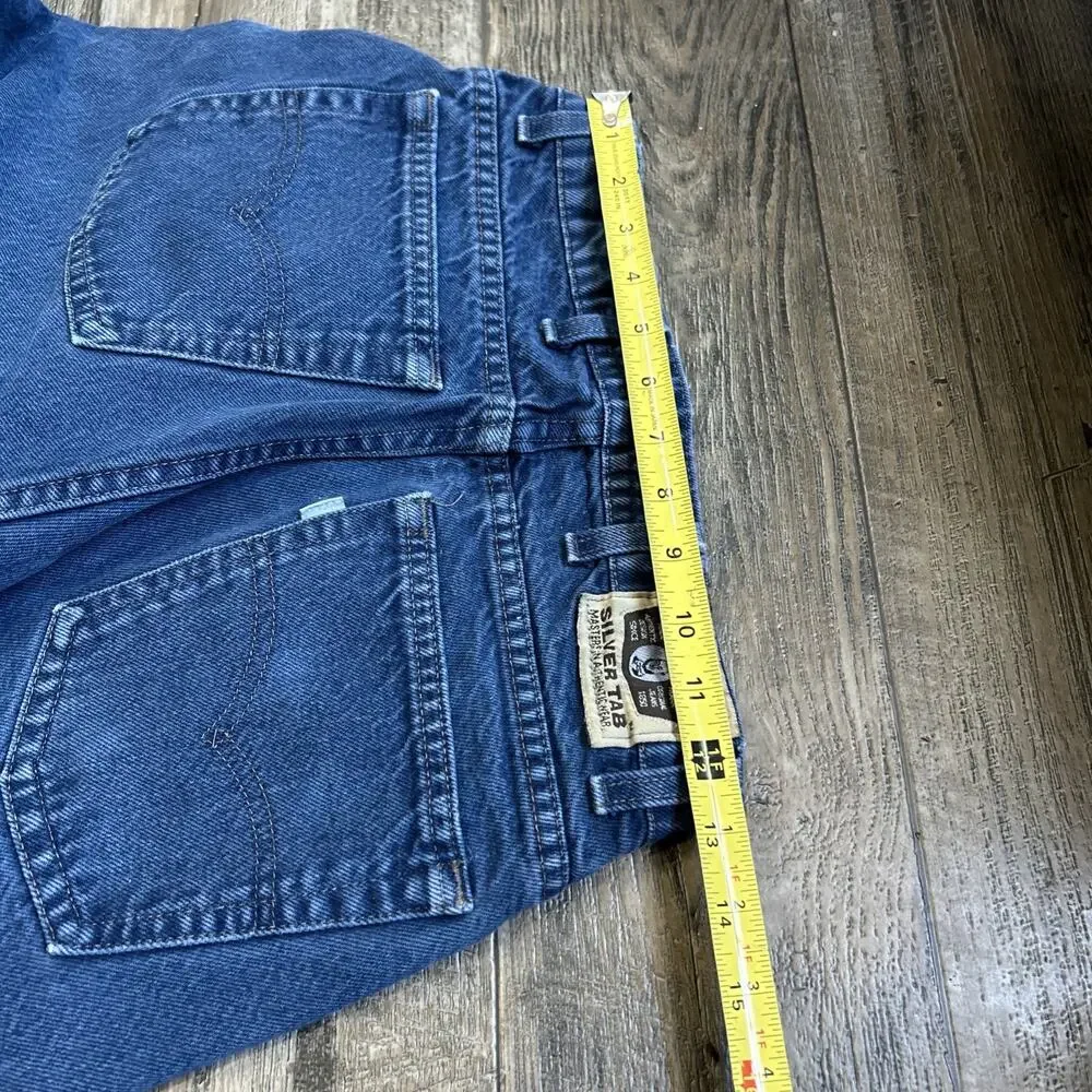 Levi's Jeans Men 28x32 Blue SilverTab Straight & Narrow Vintage 80’s USA Read
